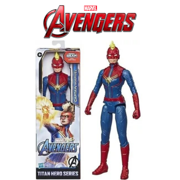 AVENGERS CAPITANA MARVEL TITAN HERO HASBRO