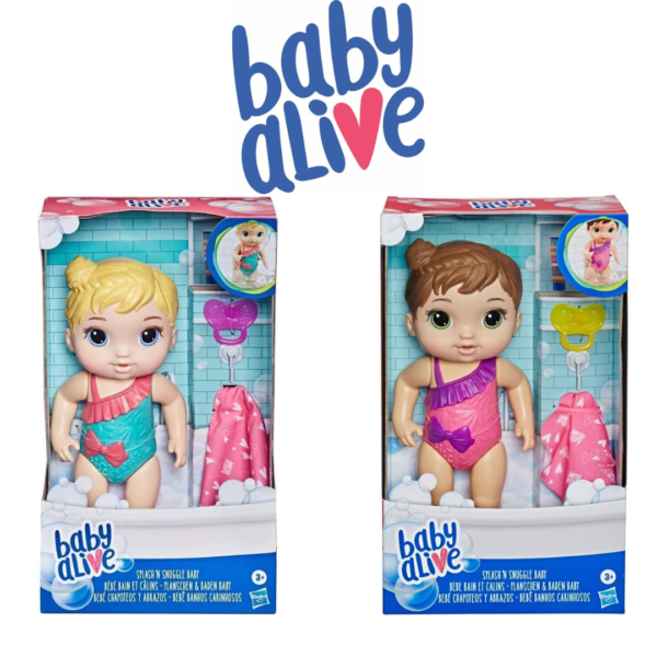 BABY ALIVE BEBÉ CHAPOTEOS Y ABRAZOS