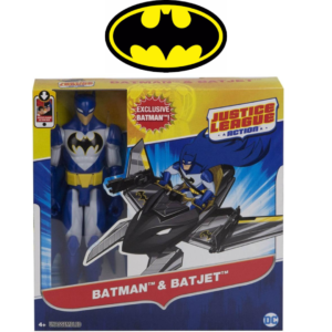 BATMAN & BATJET MATTEL