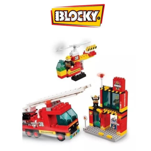 BLOCKY BOMBERO 150 PIEZAS - Image 2