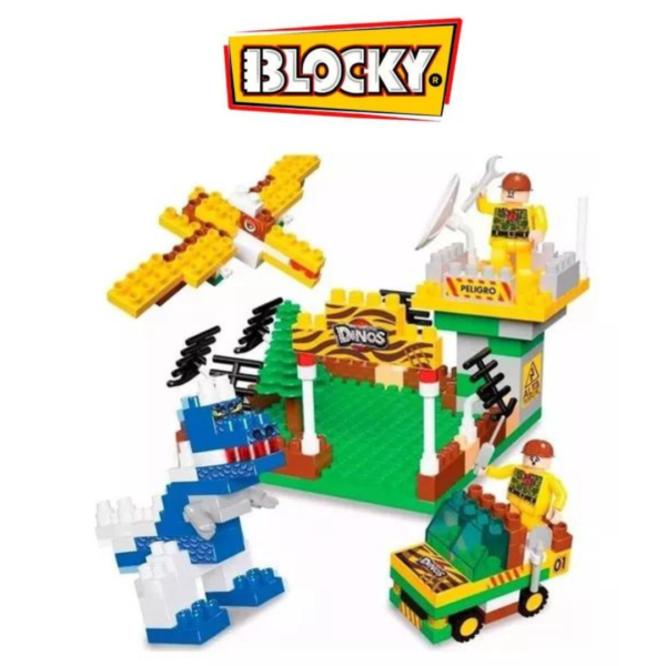 BLOCKY DINOSAURIOS 150 PIEZAS - Image 2