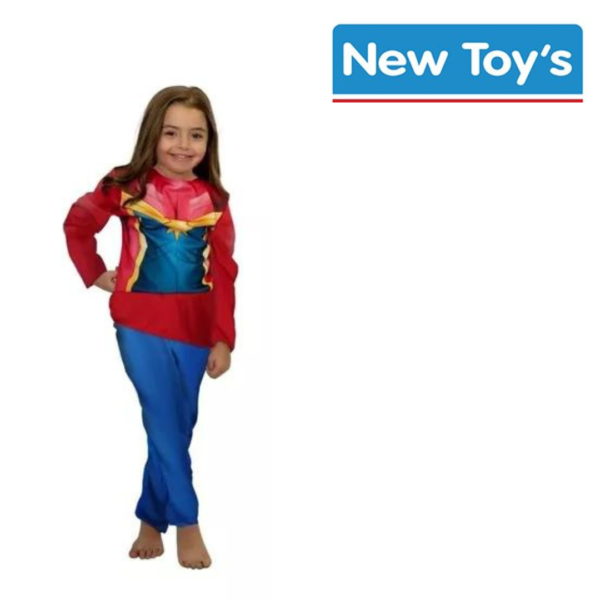 DISFRAZ ECONOMICO CAPITANA MARVEL