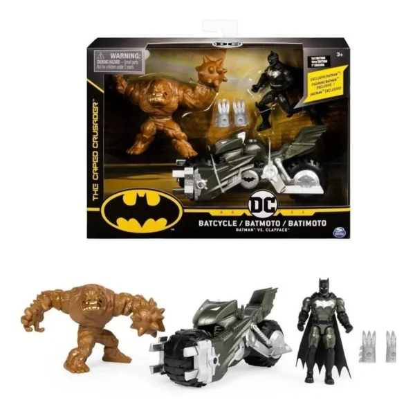 BATIMOTO BATMAN VEHICULO VS CLAYFACE - Image 2