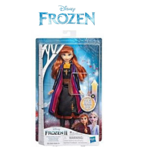 MUÑECA FROZEN ANNA VESTIDO LUMINOSO