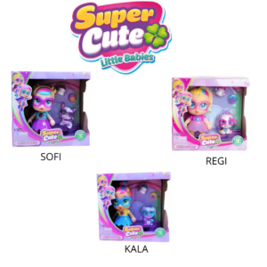 SUPERCUTE MINI GLITZY CON MASCOTA