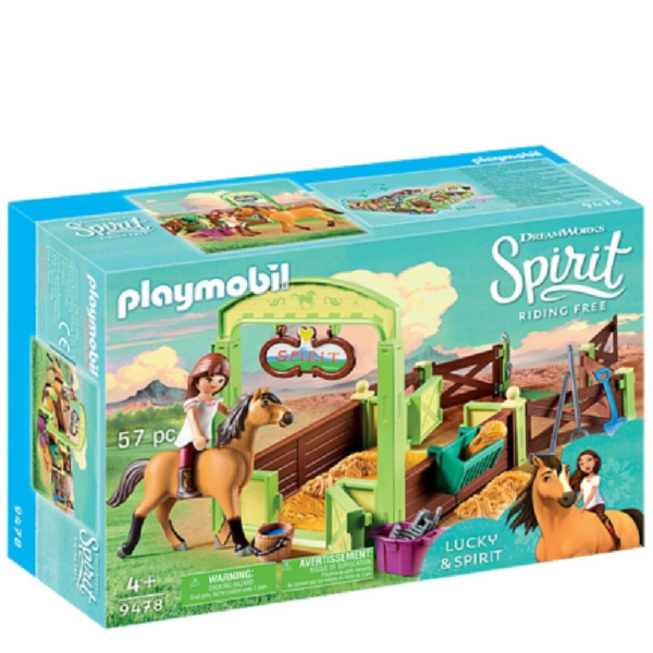 ESTABLO DE SPIRIT PLAYMOBIL
