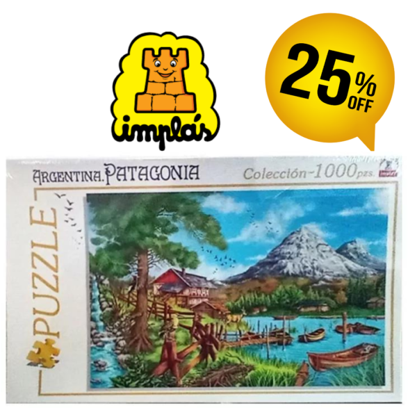 PUZZLE PATAGONIA ARGENTINA 1000  PIEZAS