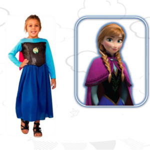 DISFRAZ ECONOMICO ANNA FROZEN
