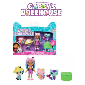 MUÑECA GABBY SET 4 FIGURAS FRIENDS GABBY DOLLHOUSE