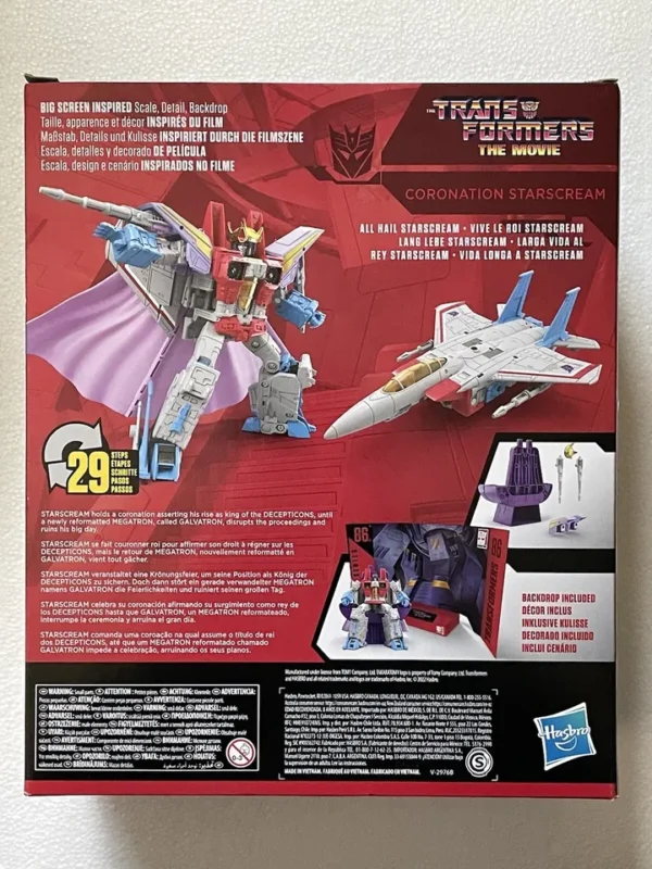 TRANSFORMERS THE MOVIE STUDIO SERIES STARSCREAM - Image 2