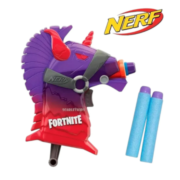 PISTOLA NERF MICROSHOTS FORT NITE - Image 2