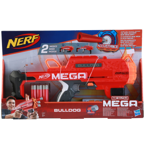 PISTOLA NERF MEGA BULLDOG